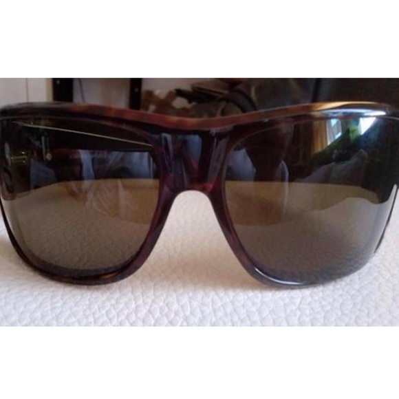 Emporio Armani 9332 Dark Brown Tortoise Sunglasses New!  Flawless!